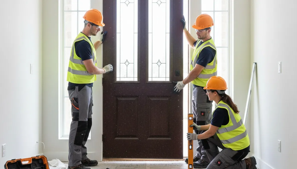 Atlanta, GA door installation by FX Remodeling & Exteriors for homes and businesses