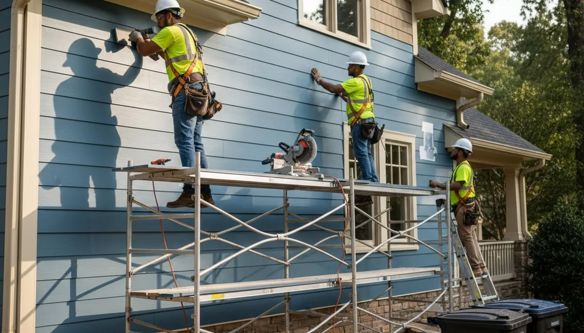 Atlanta, GA siding contractor showcasing professional exterior siding installation for local homes