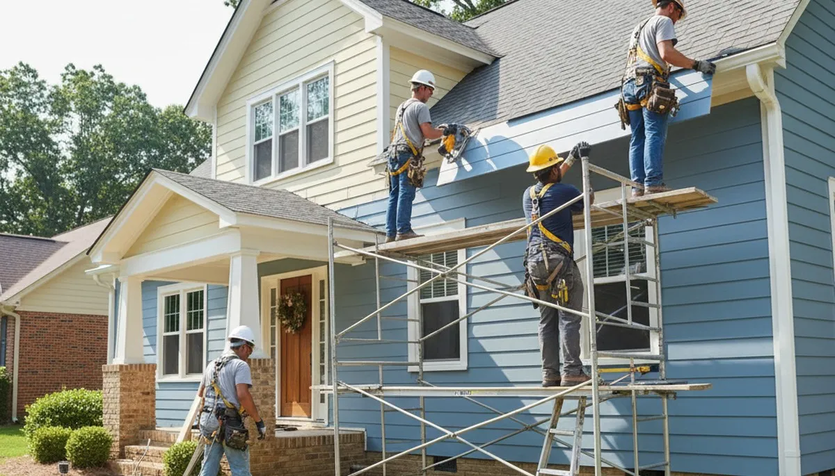 Atlanta, GA siding contractor exterior for residential siding installation and replacement services